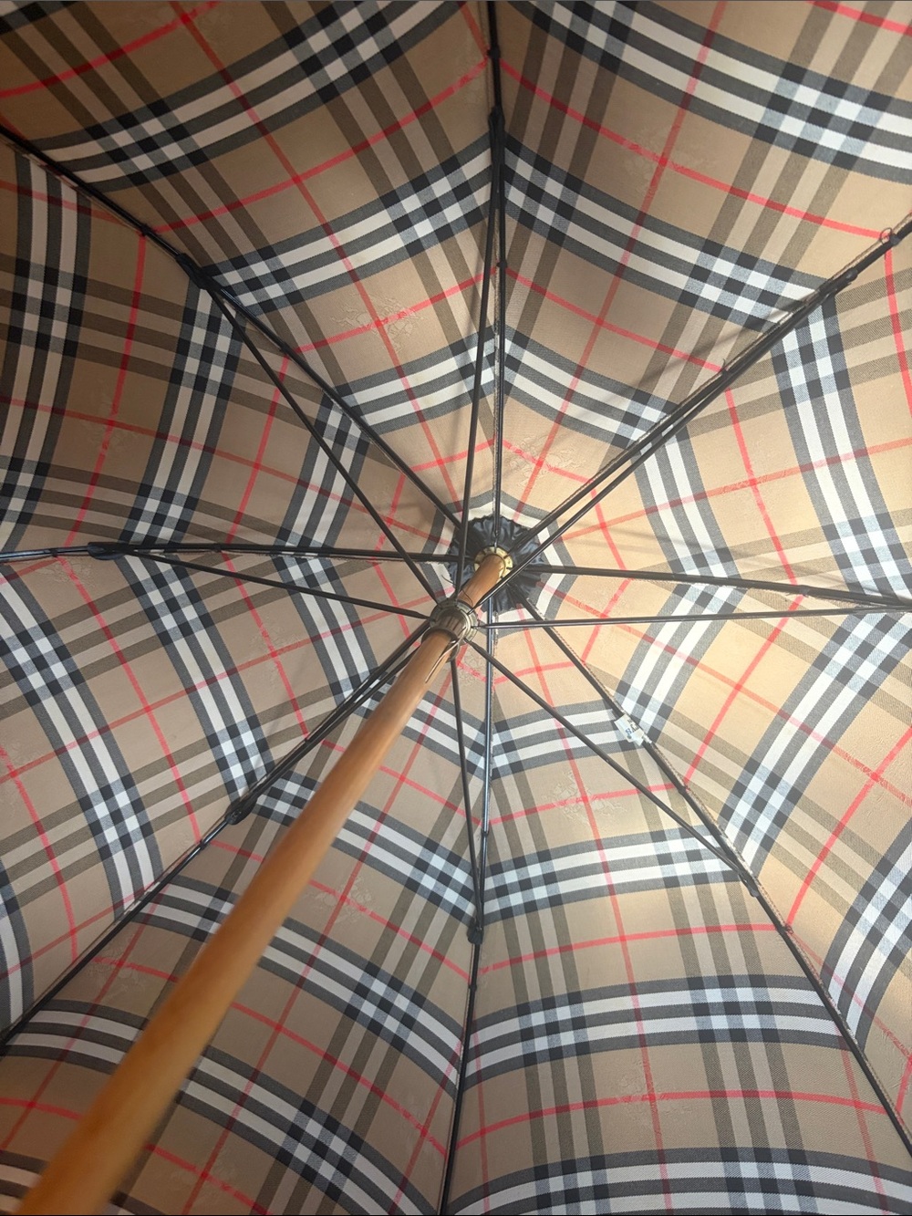 Vintage Burberry Umbrella in classic print amazing  piece! - Picture 11 of 12